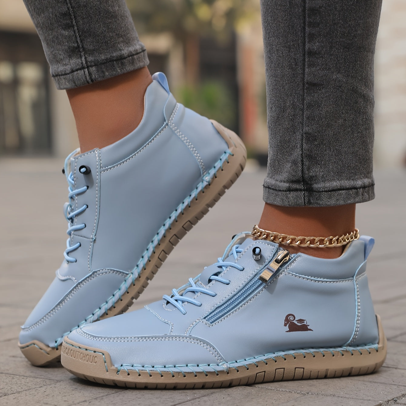 Mila | Supportive Orthopaedic Zip Trainers
