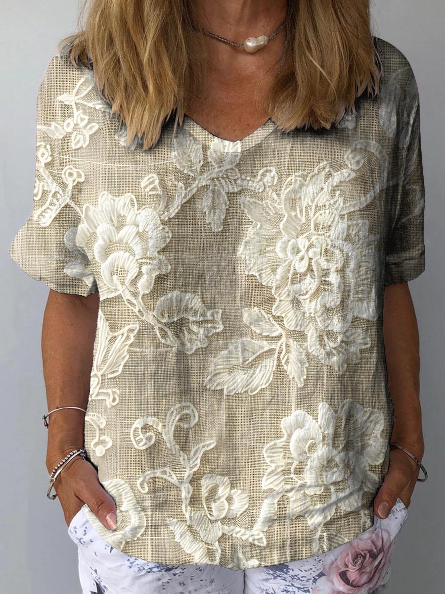 Betina | Casual Printed T-Shirt