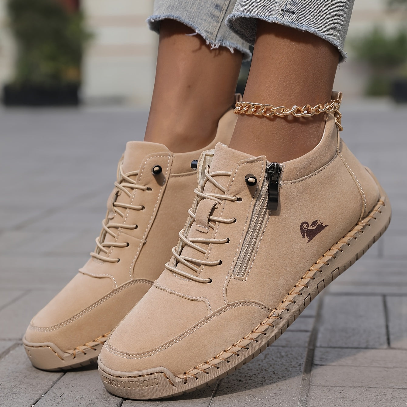 Mila | Supportive Orthopaedic Zip Trainers