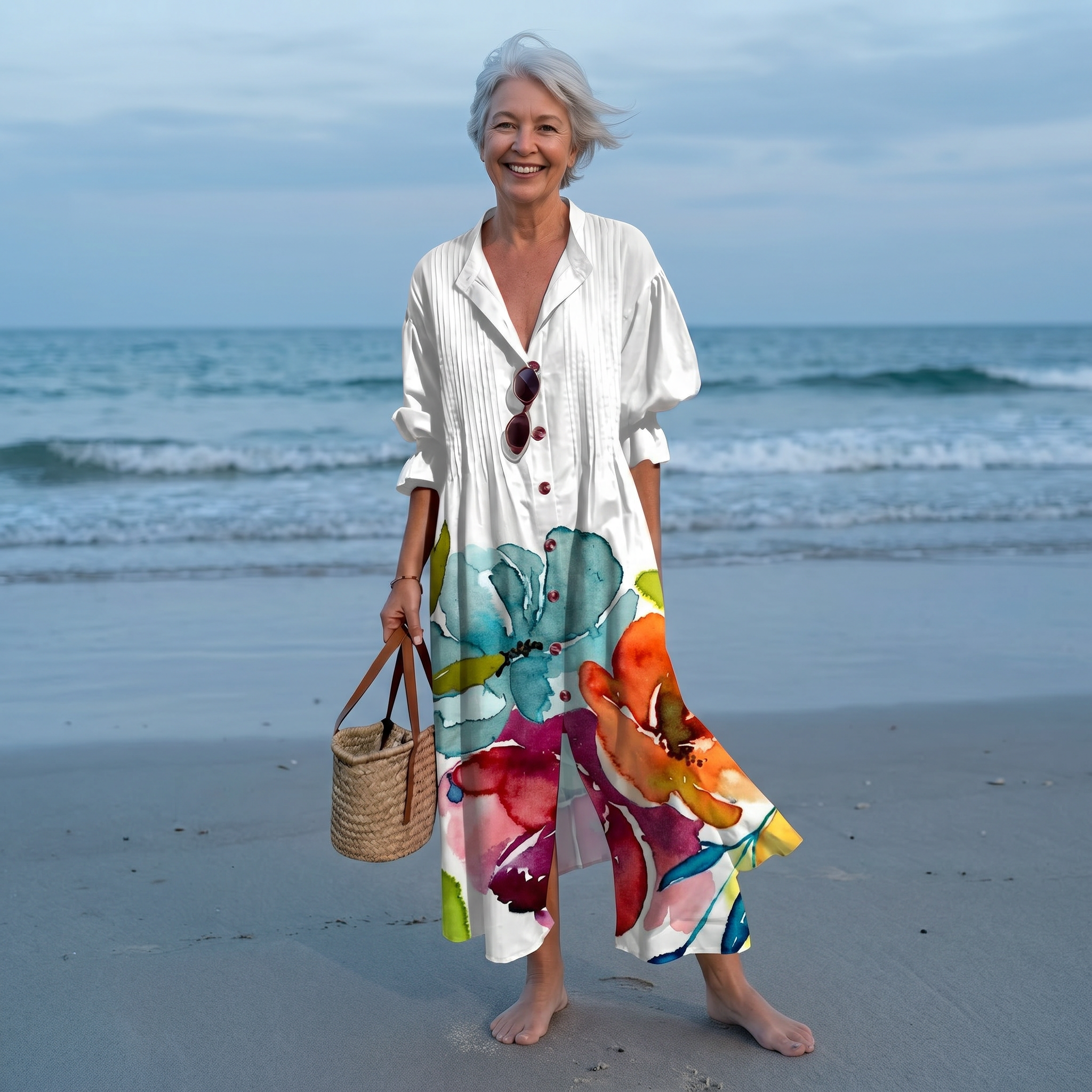 Saphira | Timeless Floral Maxi Dress