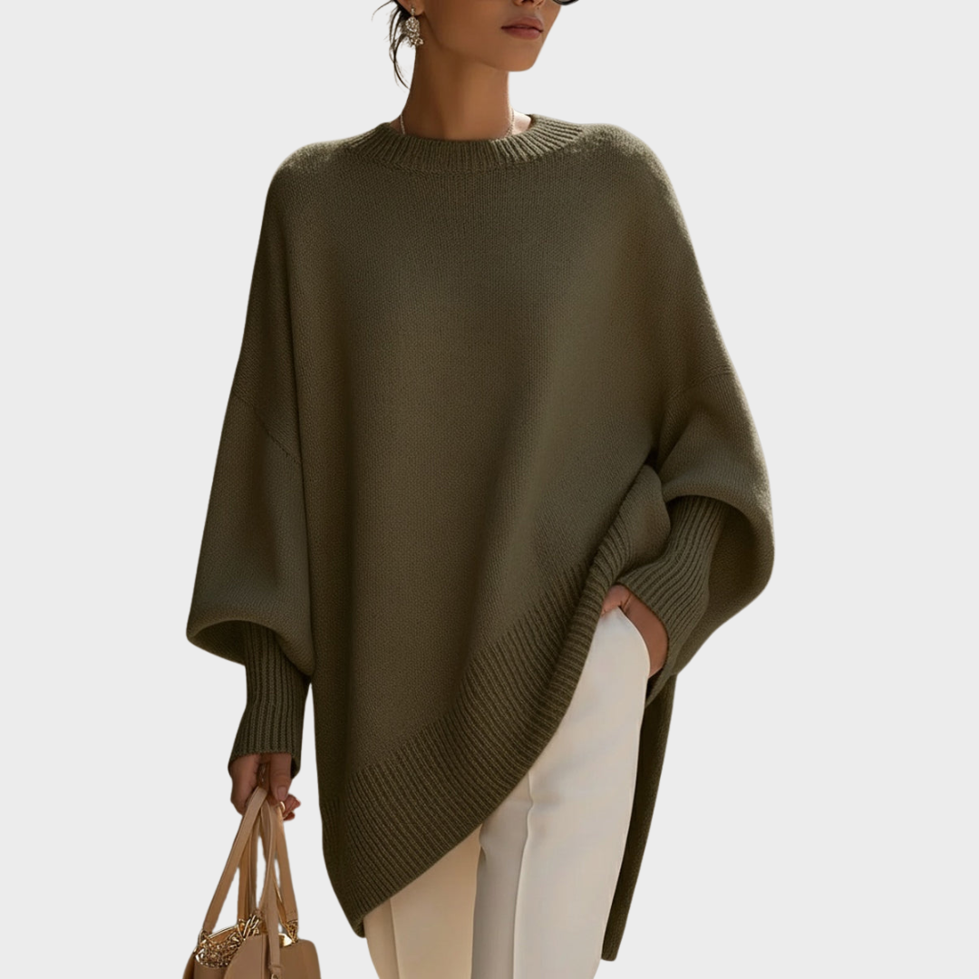 Maisie | Oversized Poncho Style Jumper