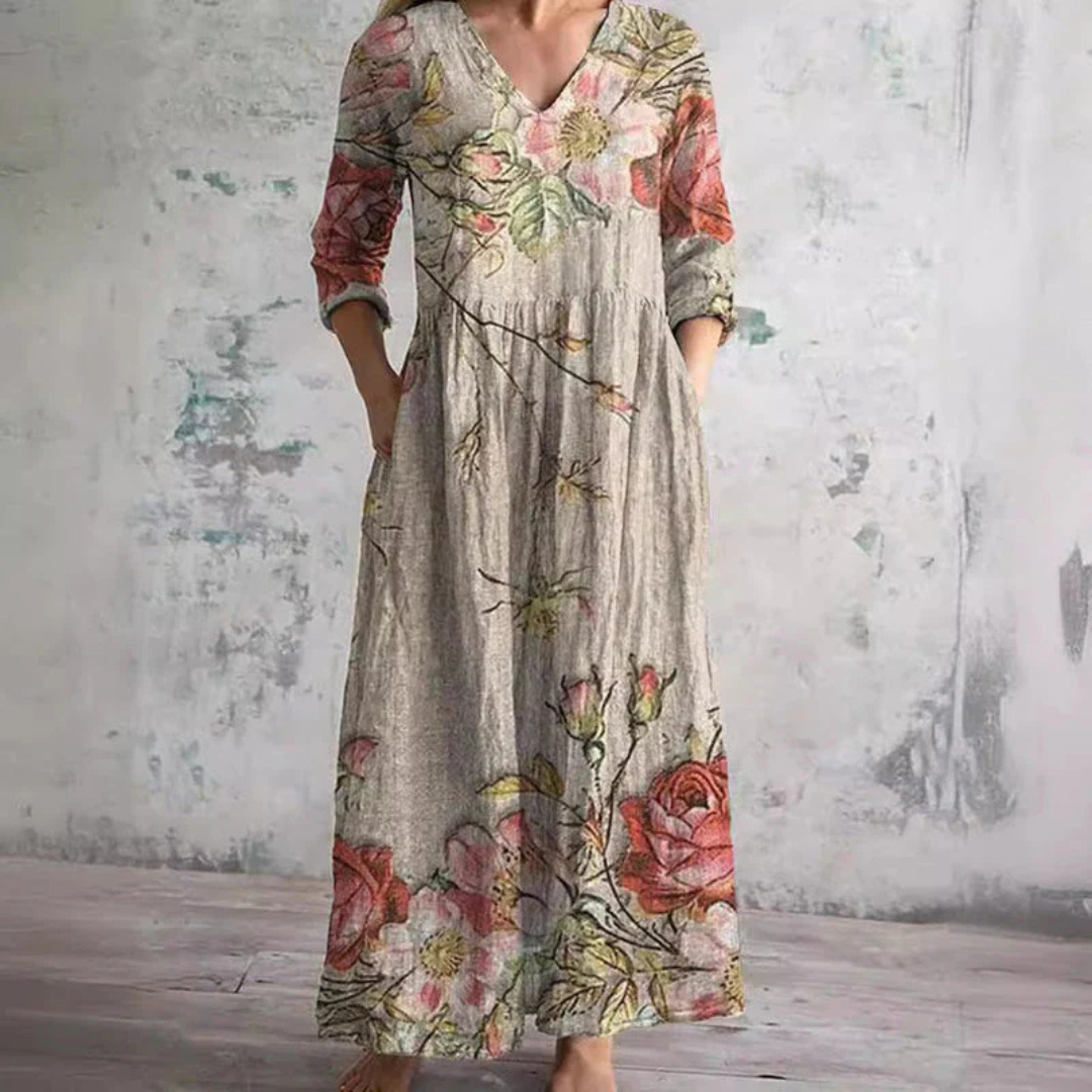 Ayka | Summer Floral Dress