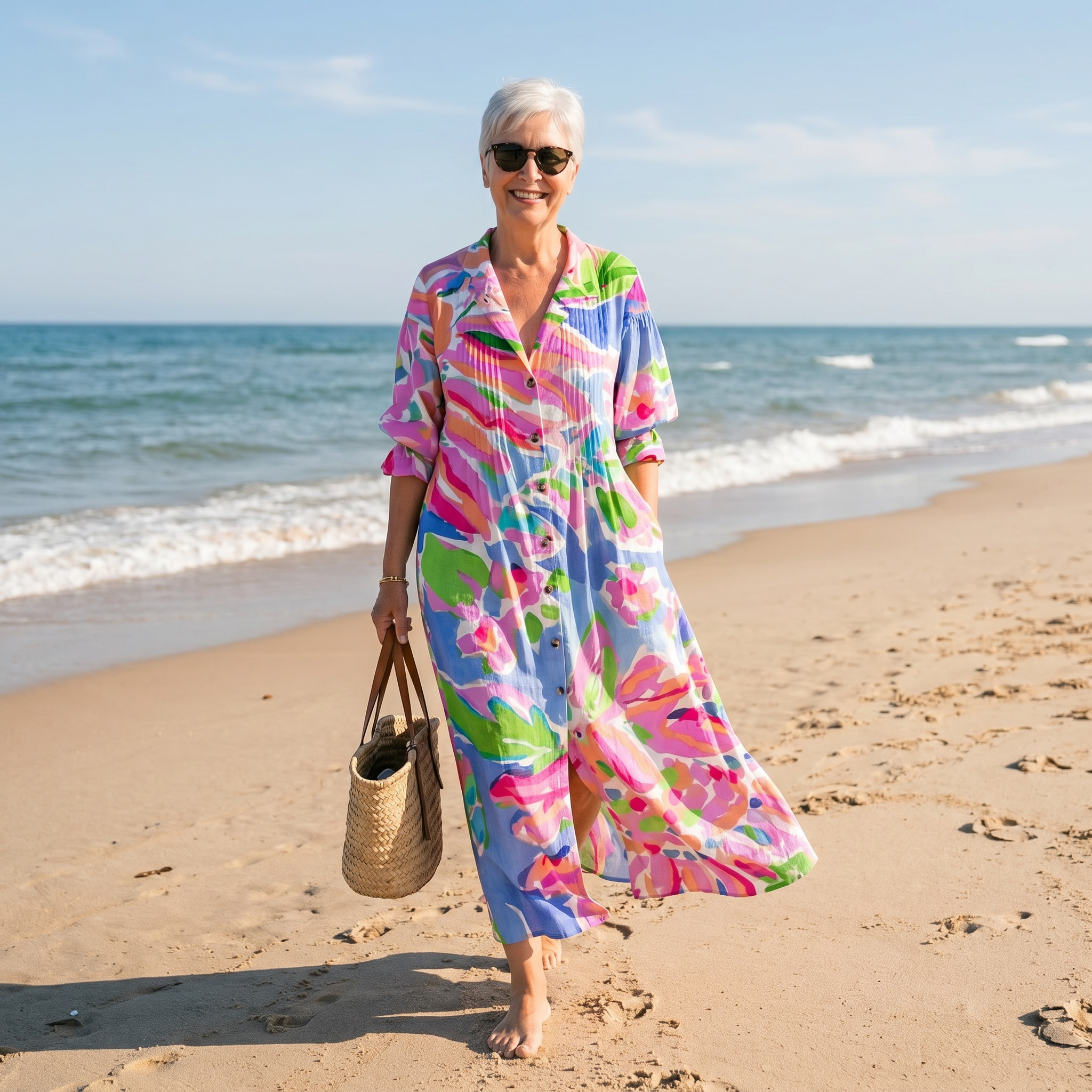 Maelis | Timeless Floral Maxi Dress
