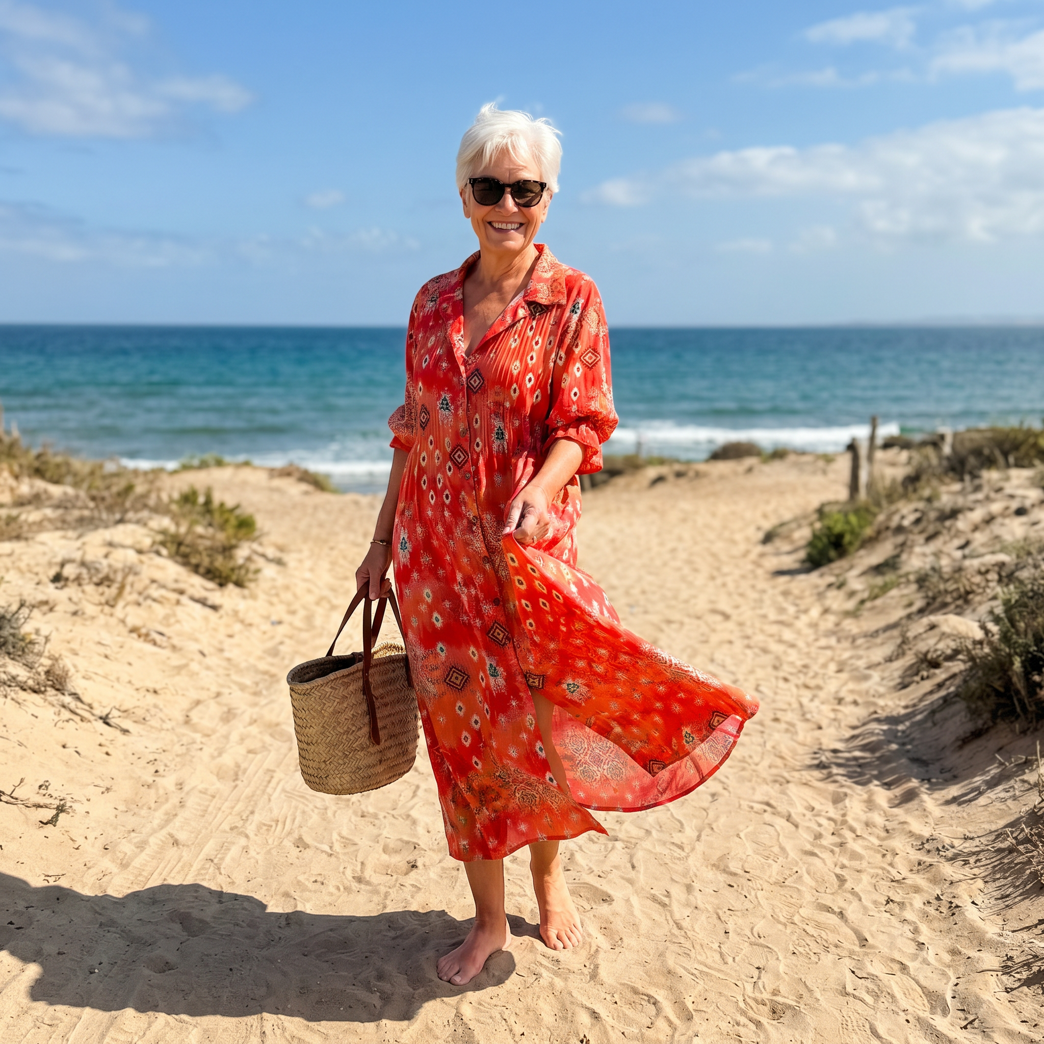 Tavira | Timeless Floral Maxi Dress