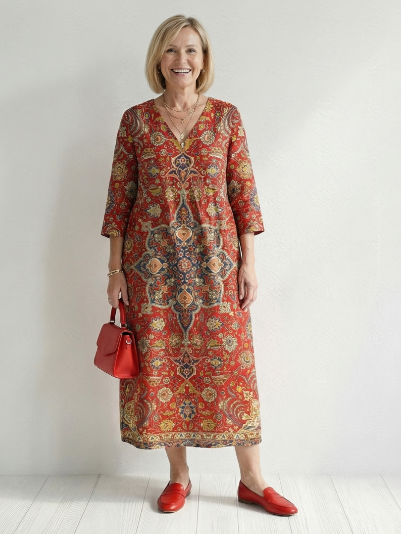Clara | Relaxed Flattering Midi Dress