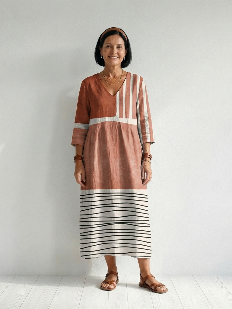 Lyka | Timeless Flowing Midi Dress