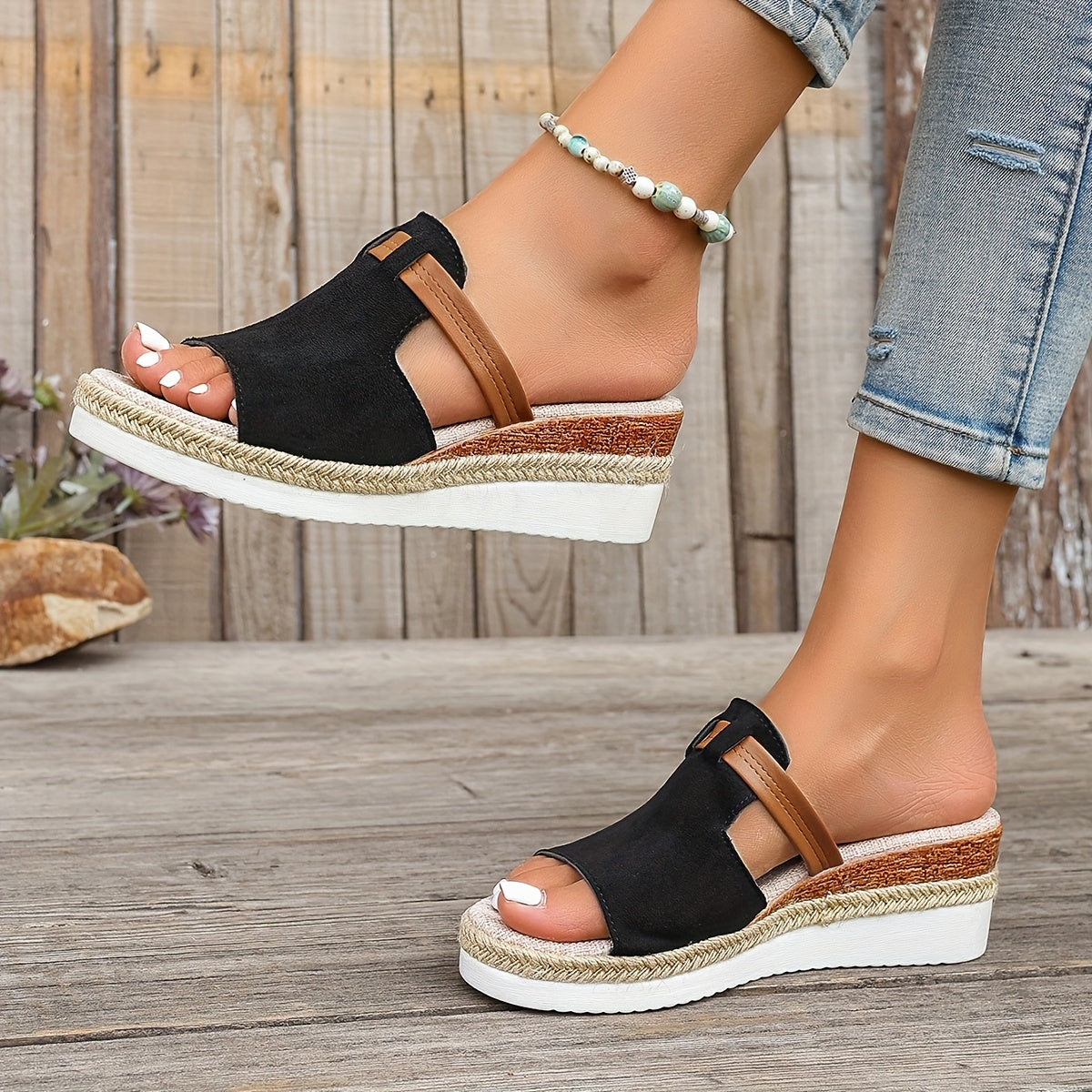 Hadley | Platform Slide Sandals