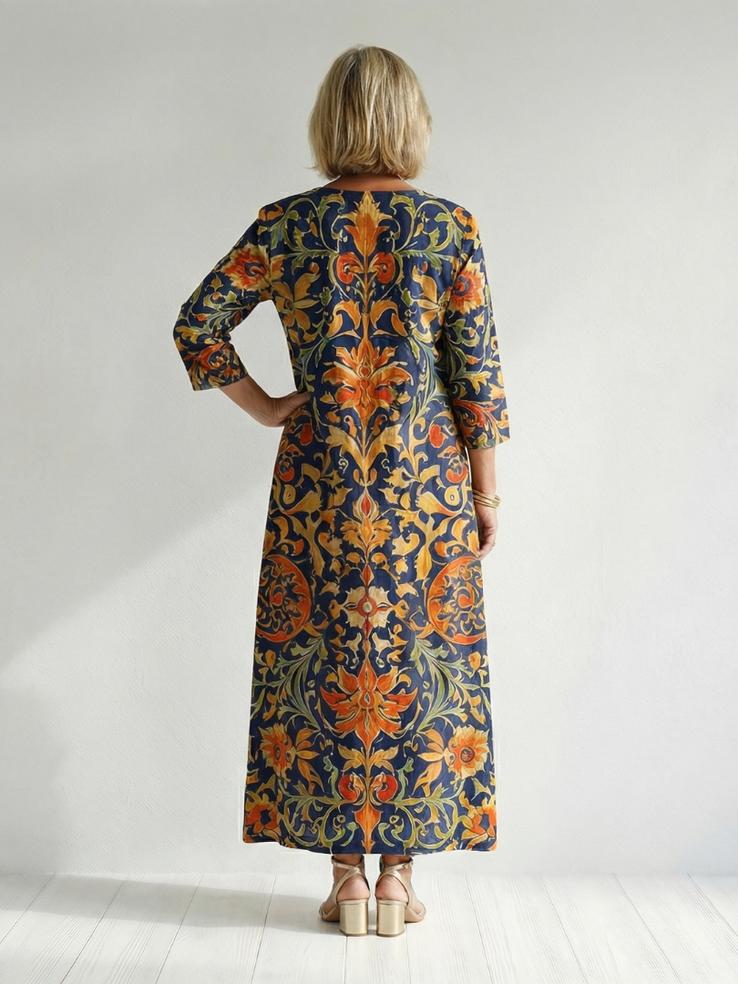 Lizza | Elegant Everyday Midi Dress