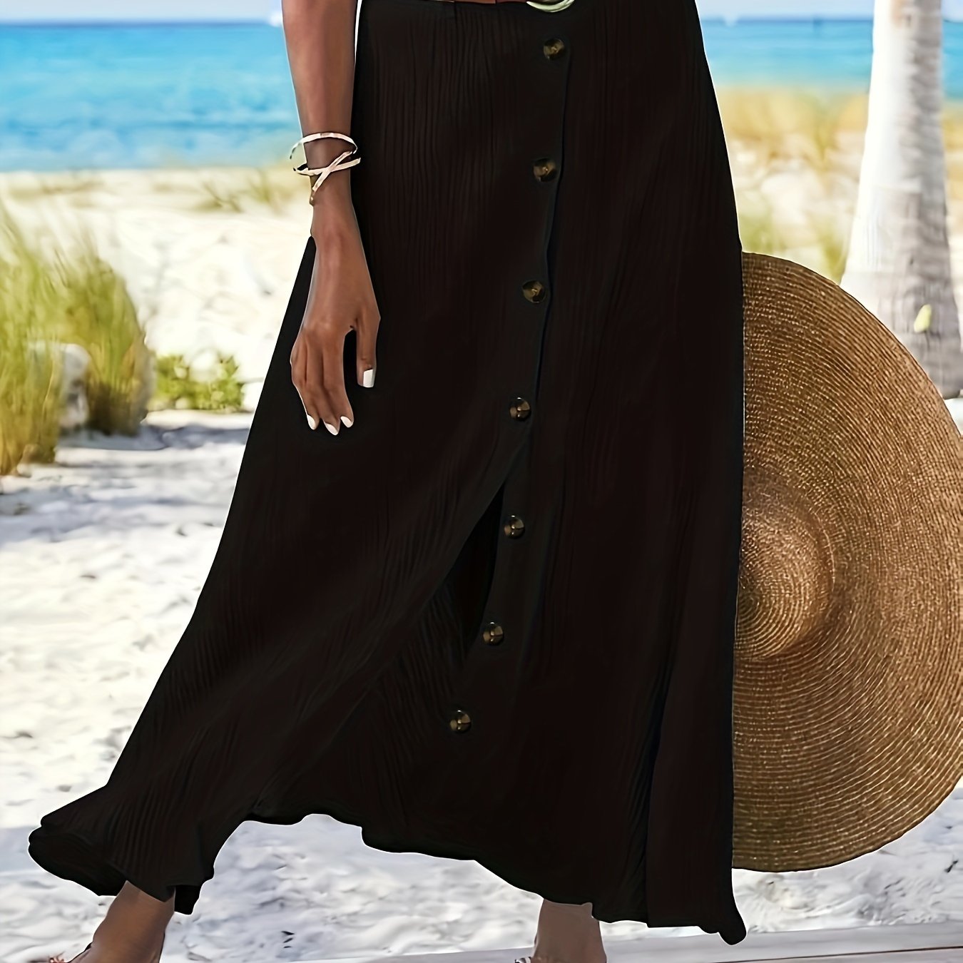 Matilda | Elegant Flattering A-Line Midi Skirt