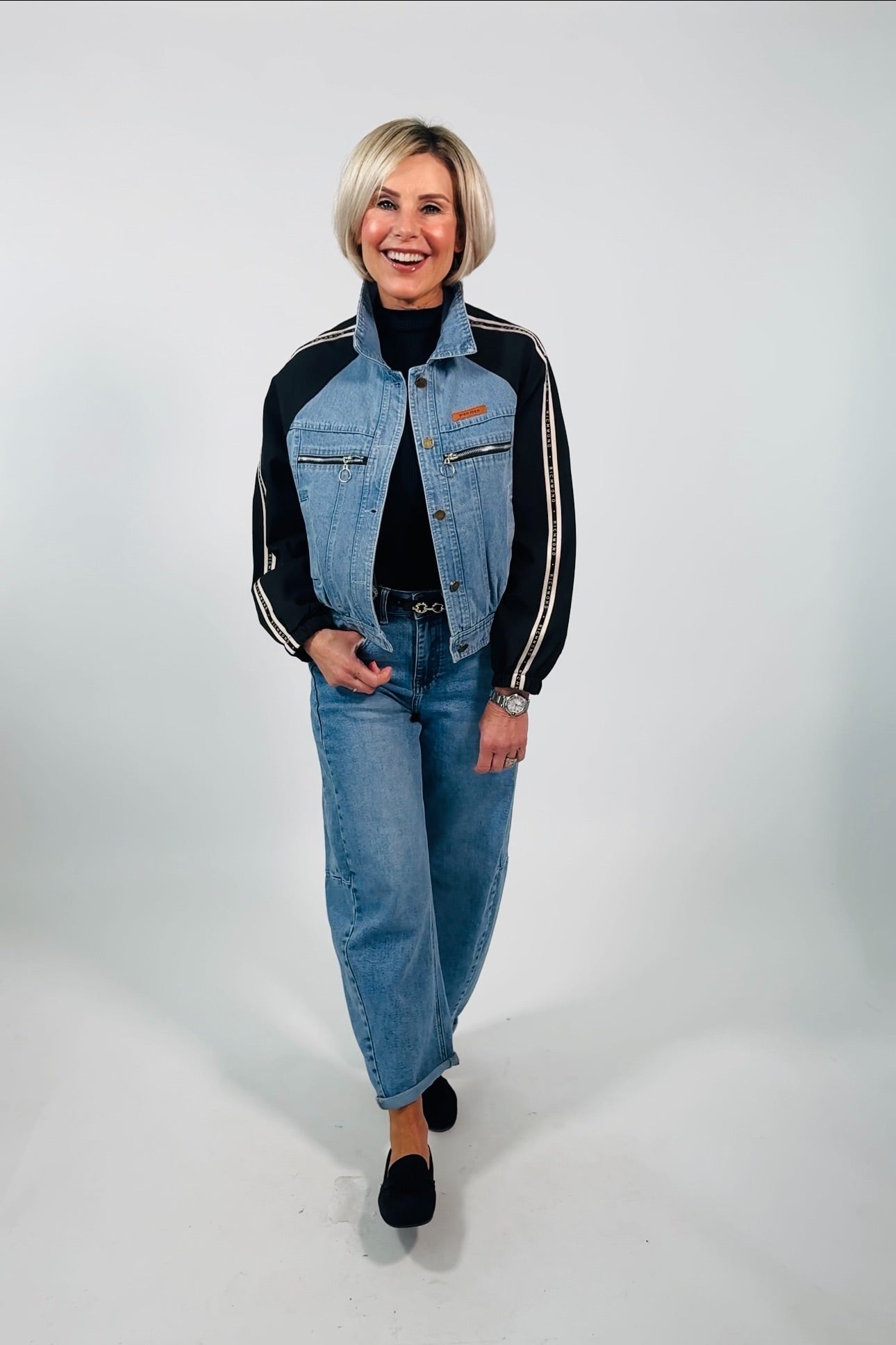 Richmond | Classic Button-Up Jacket with Pockets & Zip Details