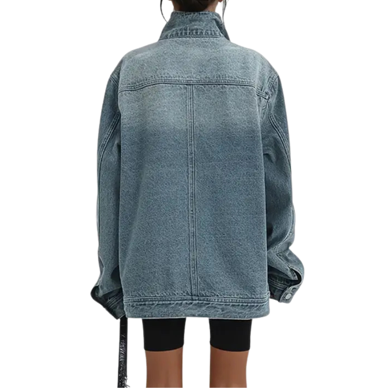 Jackie | Vintage Edge Jacket with Asymmetric Detail