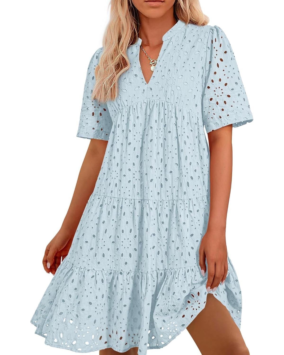 Ella | Flowing Lace Dress