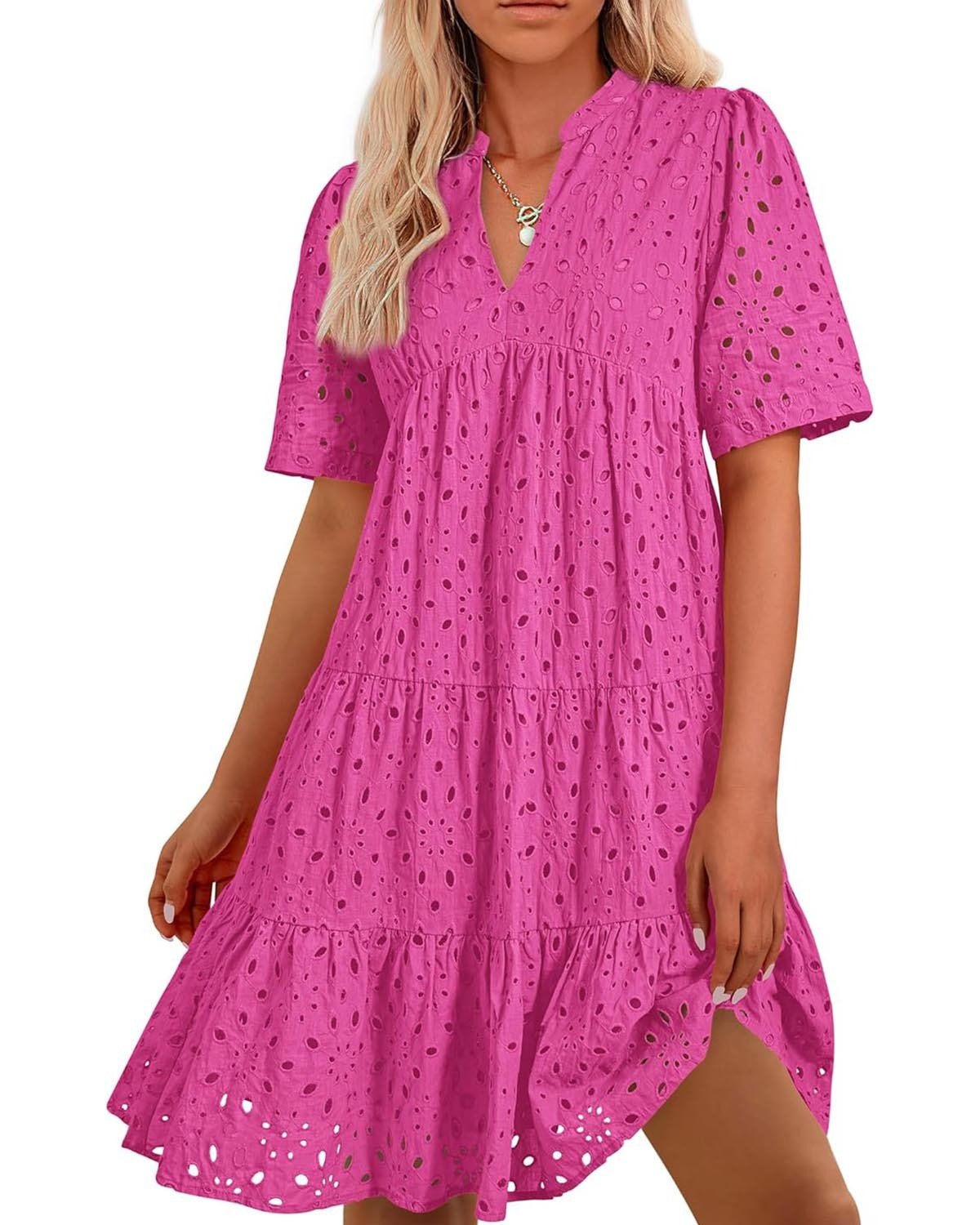 Ella | Flowing Lace Dress