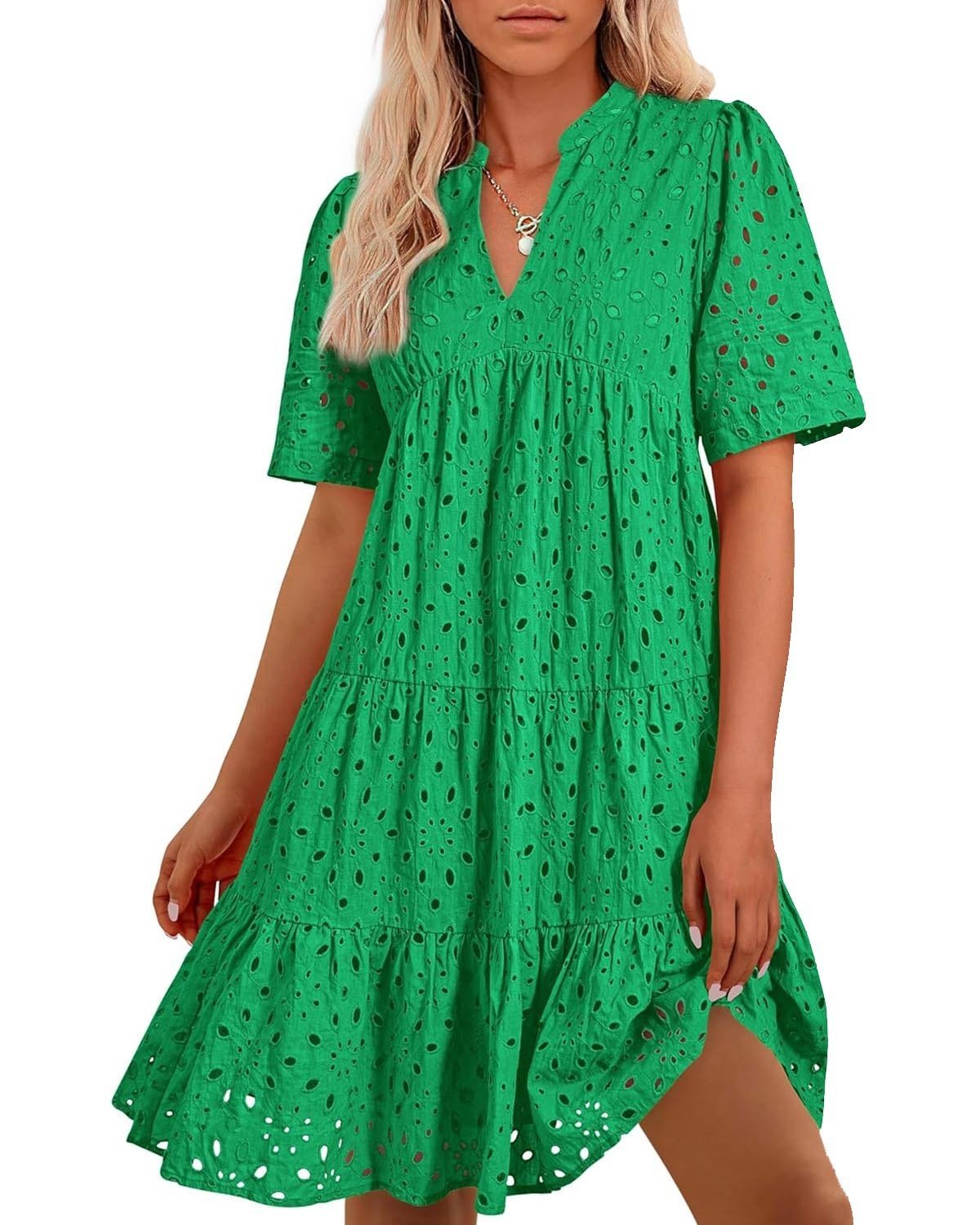 Ella | Flowing Lace Dress