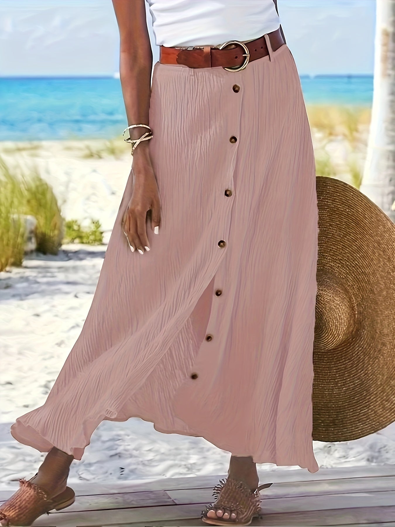 Matilda | Elegant Flattering A-Line Midi Skirt