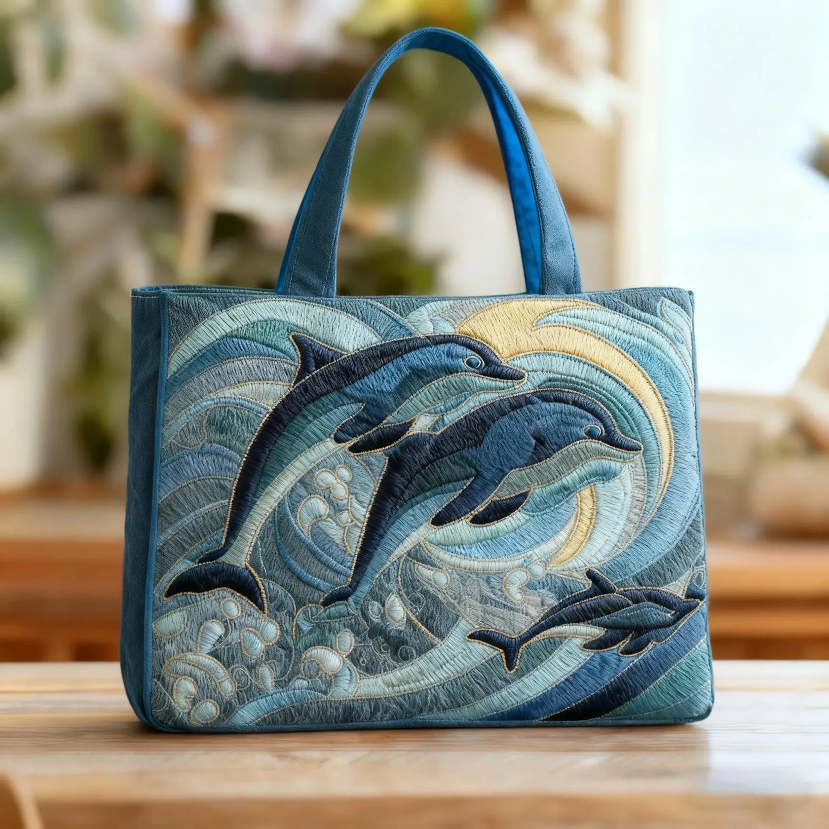 Artisan Ocean Dolphin Bag