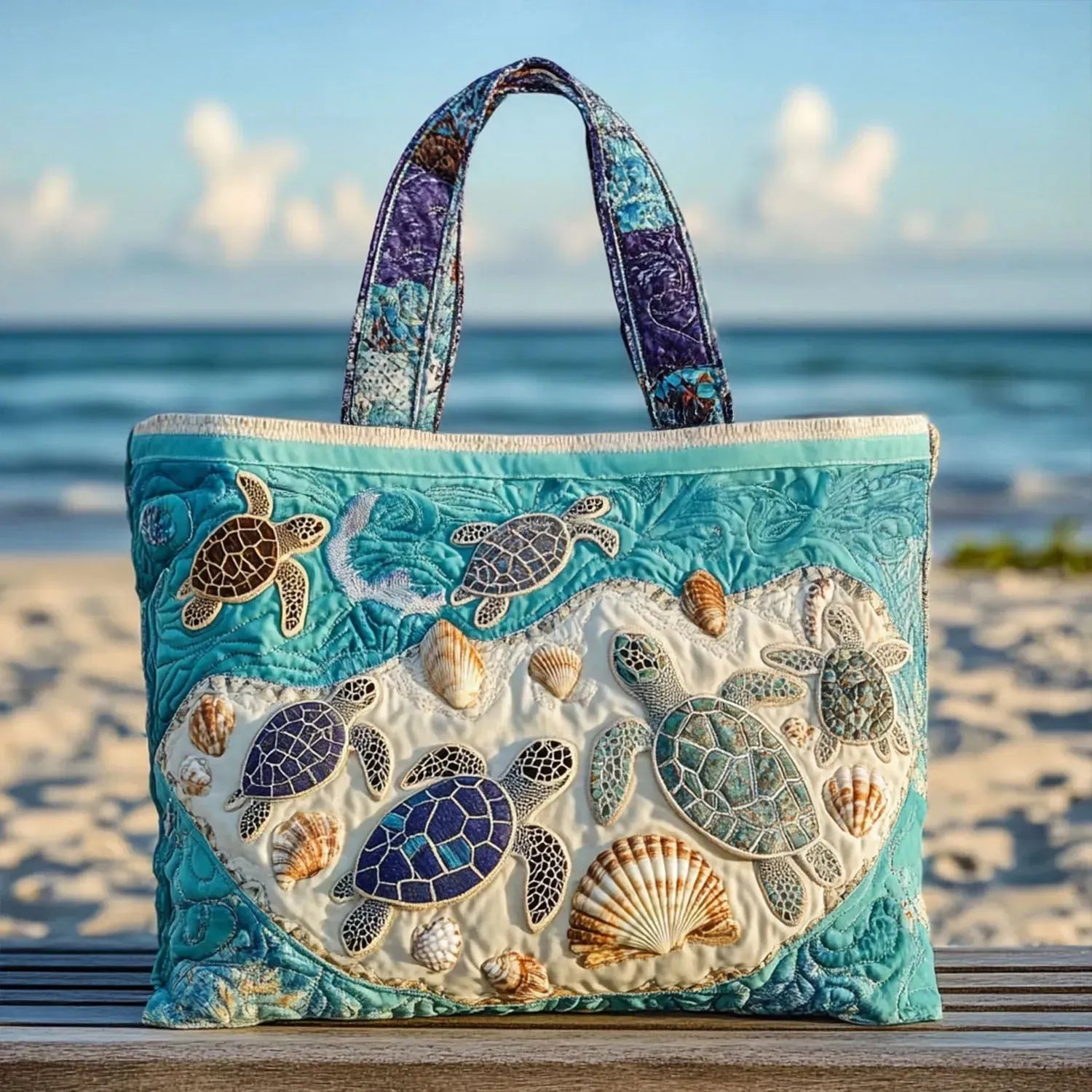 Artisan Turtle-Love Tote