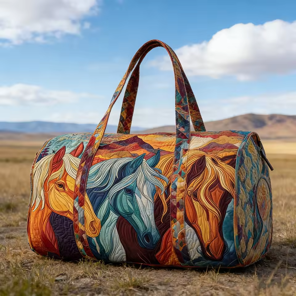 Rowena - Artisan Crafted Soft Travel Bag