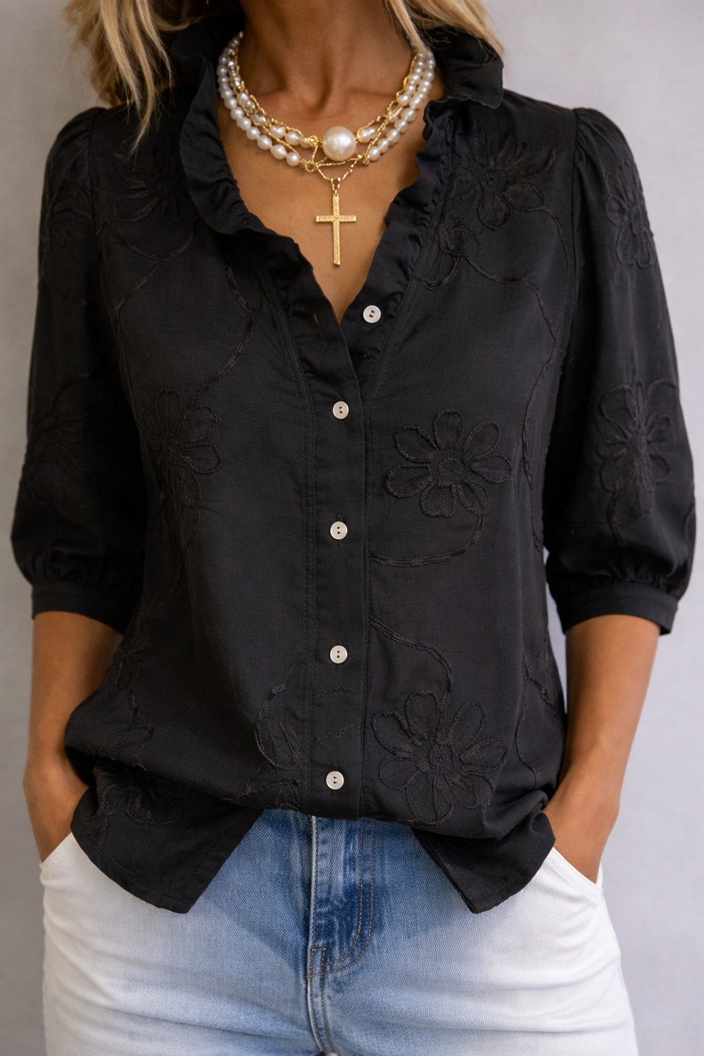 Nola | Floral Blouse