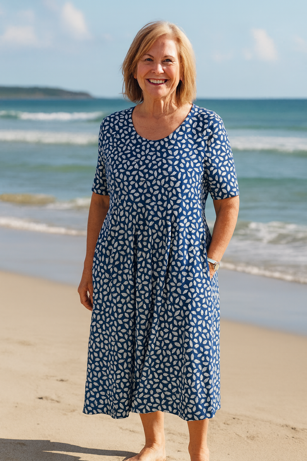 Ivryrose | Dress - Elegant Flow – Tummy-friendly design