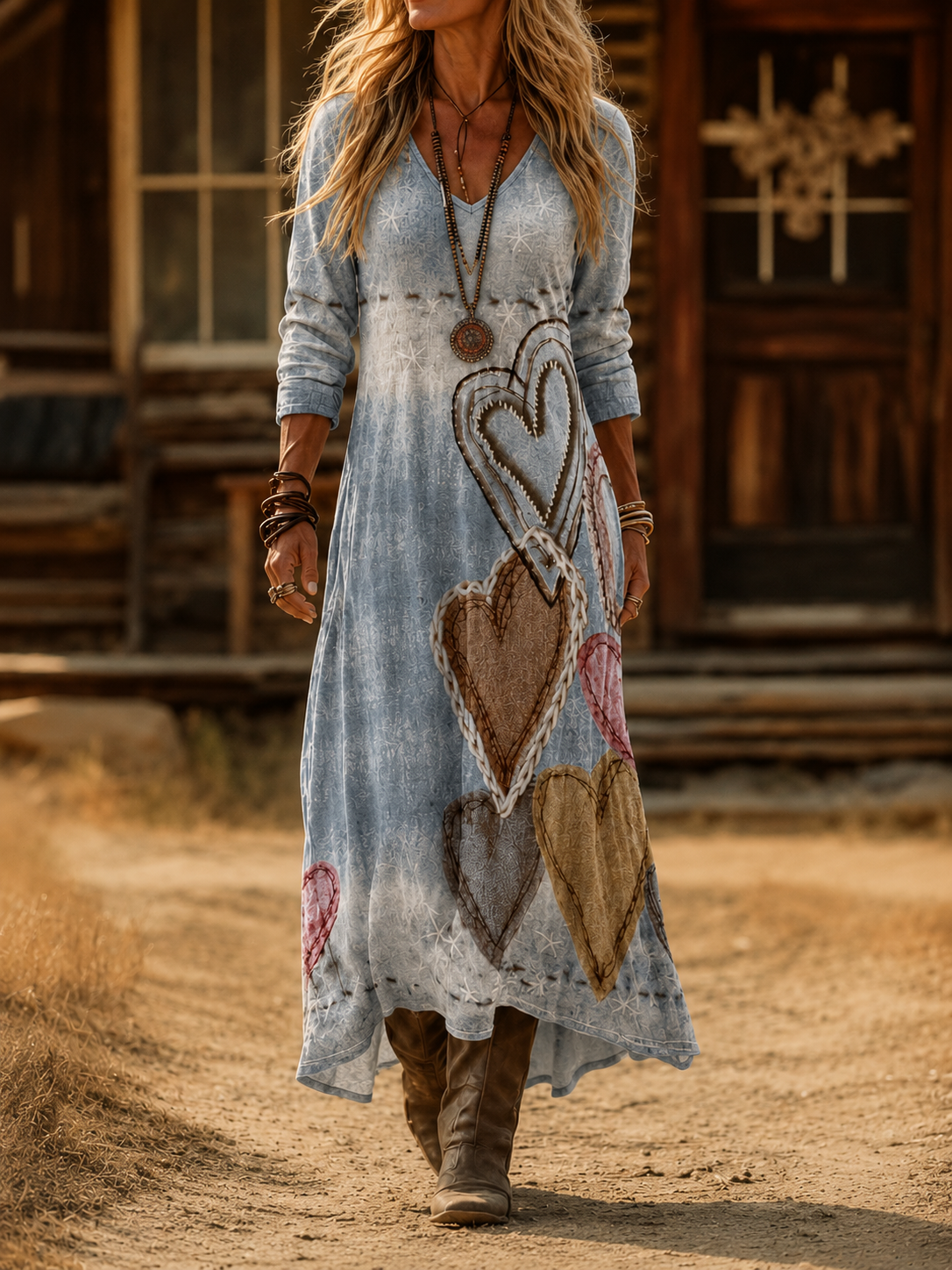 Gina | Flowing Timeless Everyday Maxi Dress