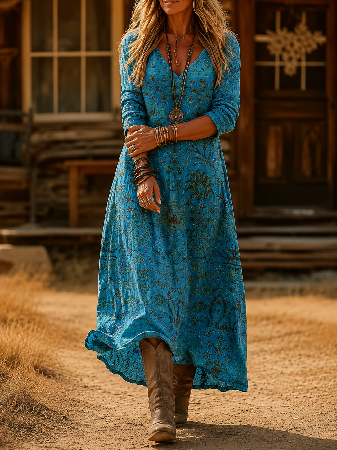Arianne | Flattering Relaxed Autumn Dress