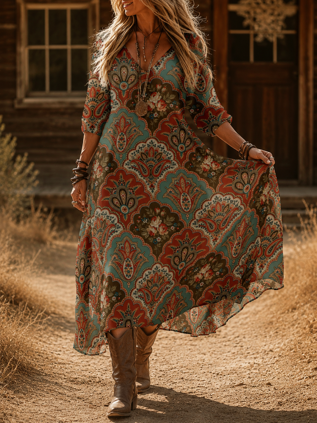 Ciara | Timeless Flowing Maxi Dress