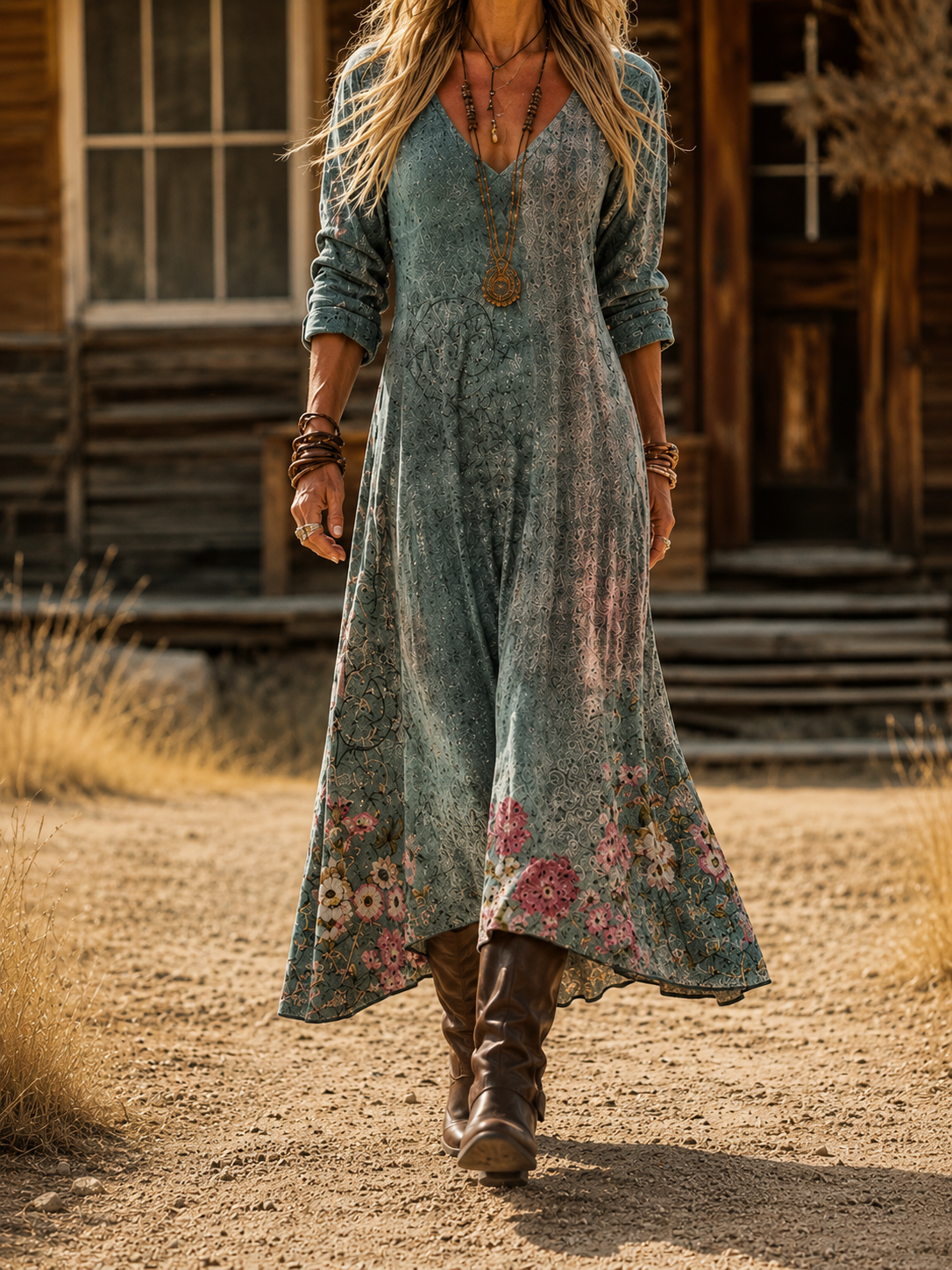 Laura | Elegant Comfortable Everyday Maxi Dress