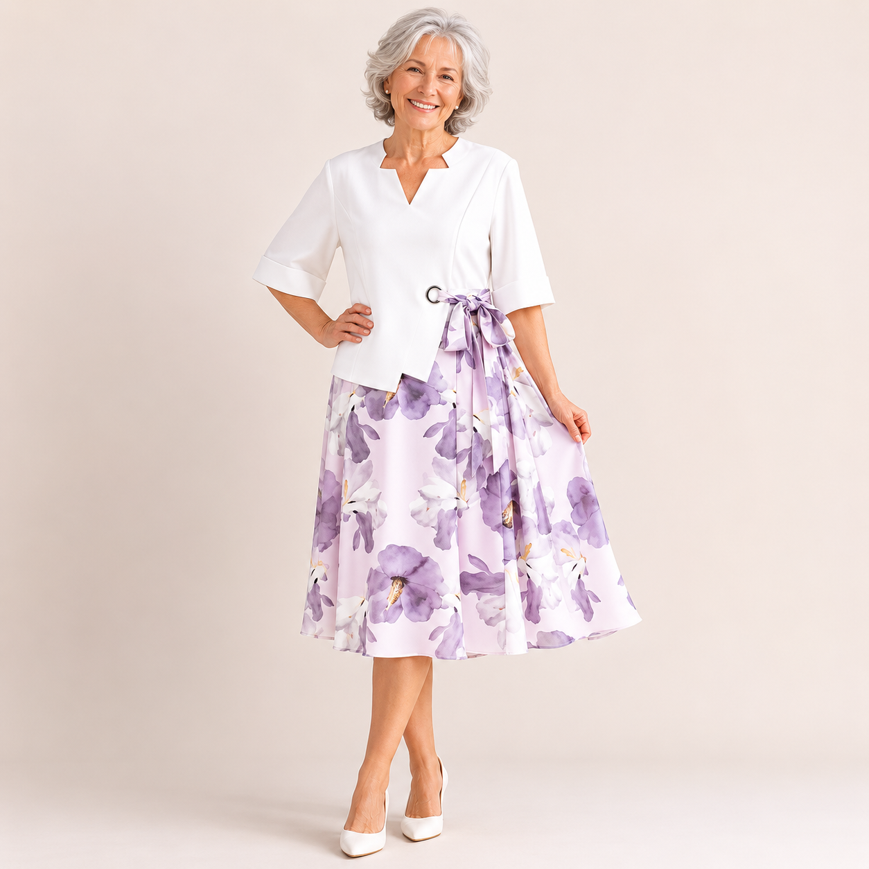 Lily | Elegant 2-Piece Occasion Set