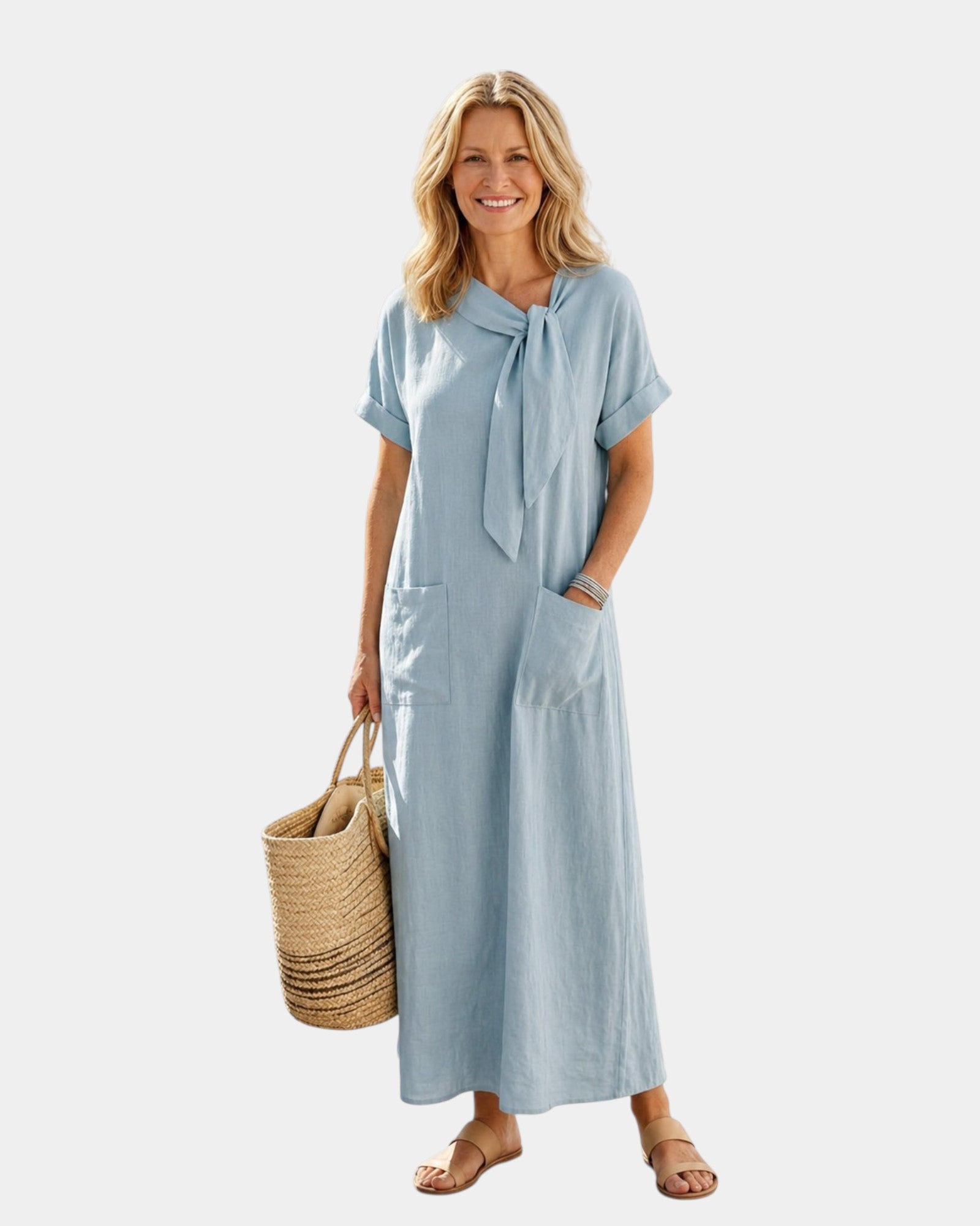 Ella | Elegant Flowing Maxi Dress
