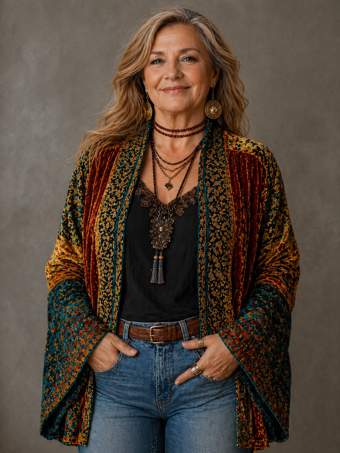 Amara | Boho Kimono Jacket