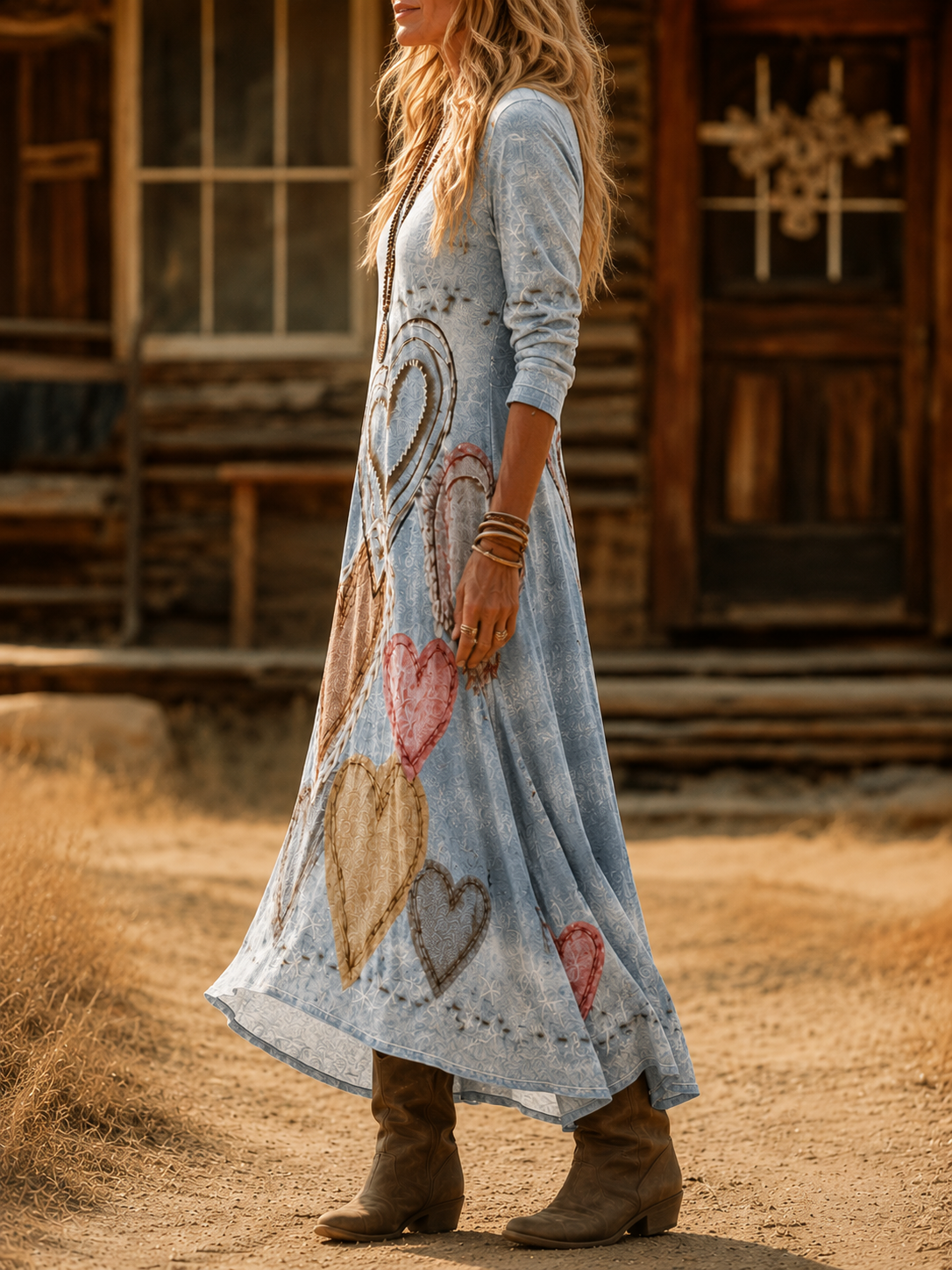 Gina | Flowing Timeless Everyday Maxi Dress