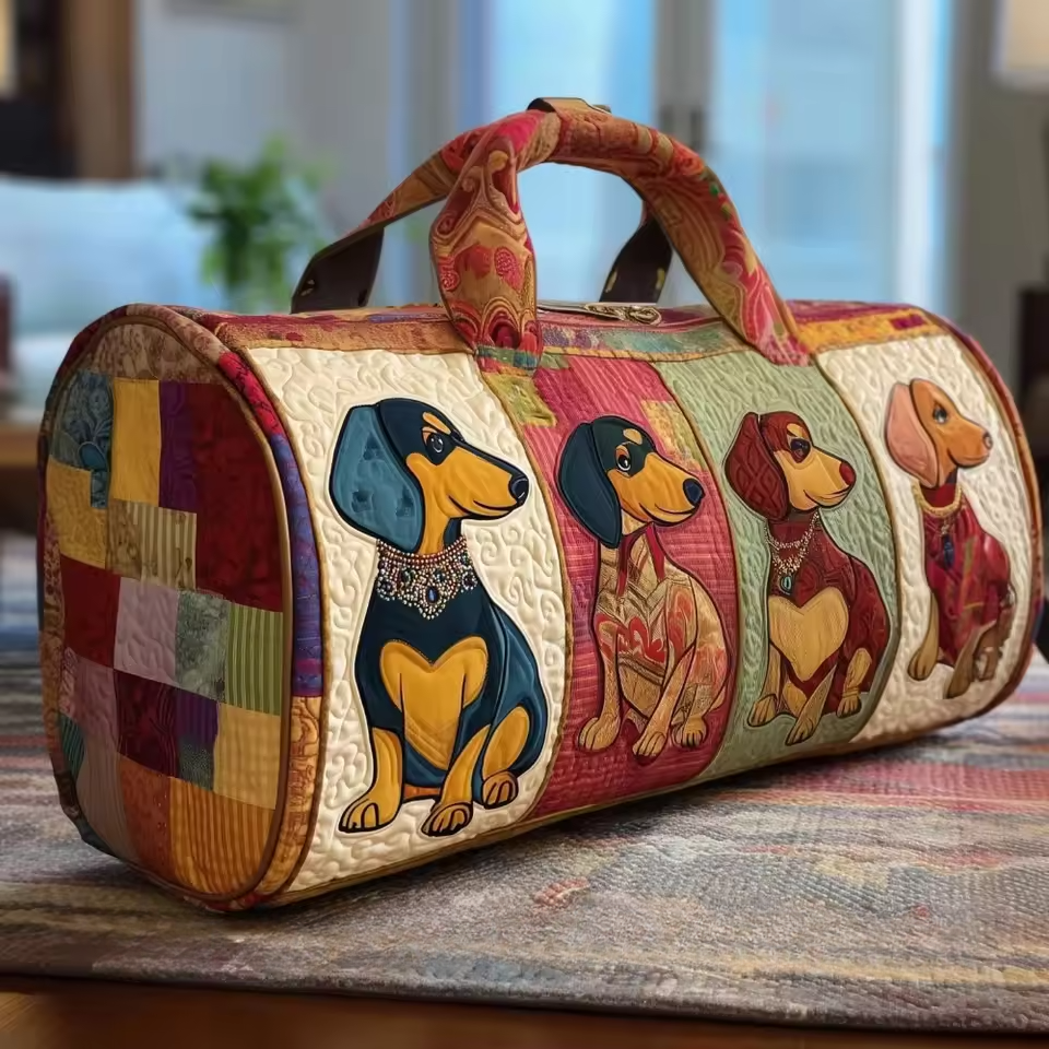 Bertha - Artisan Crafted Soft Travel Bag