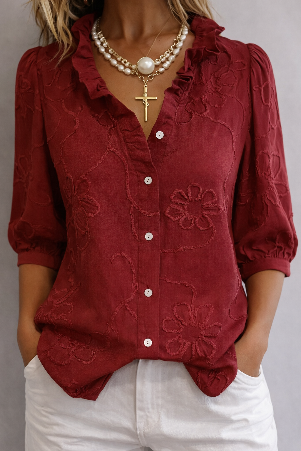 Ondine | Floral Blouse