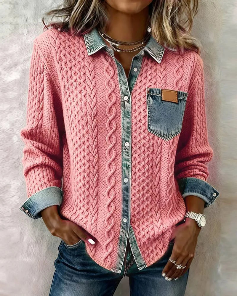 Lena | Floral Patchwork Spring Jacket