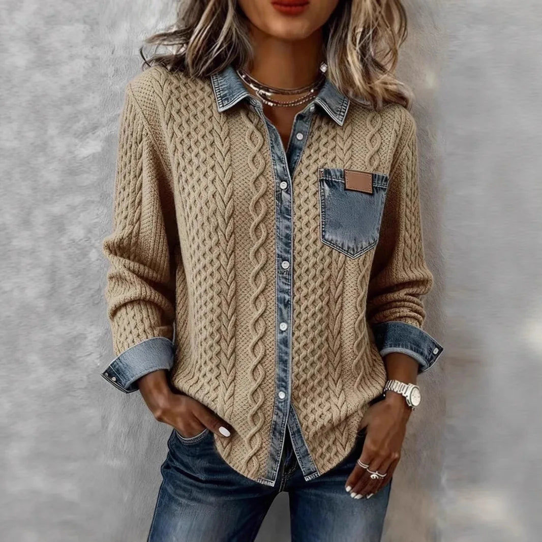Lena | Floral Patchwork Spring Jacket