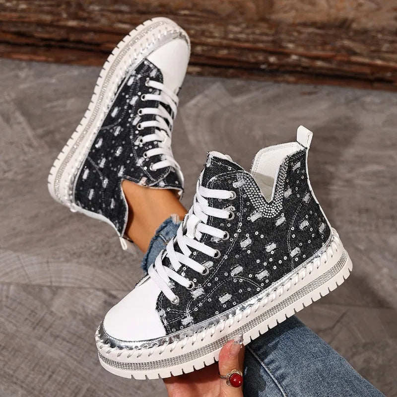 Nova | Denim High-Tops