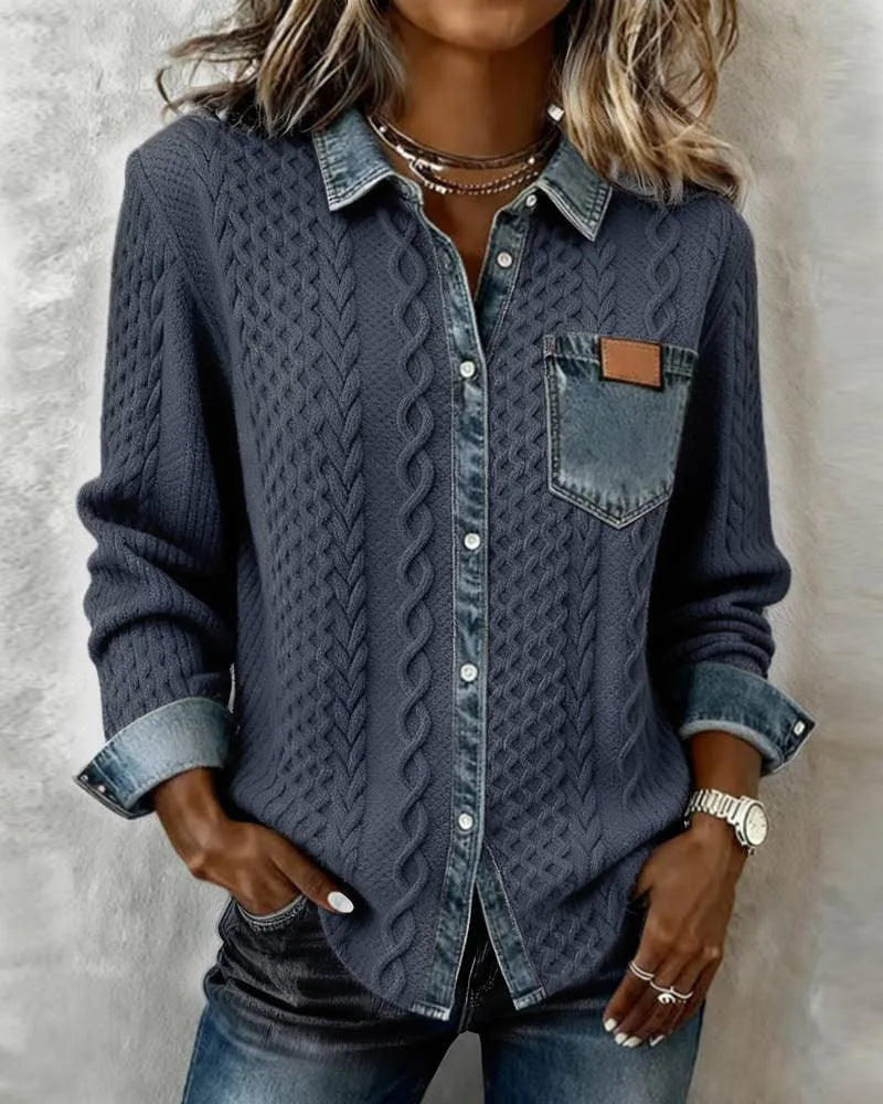 Lena | Floral Patchwork Spring Jacket