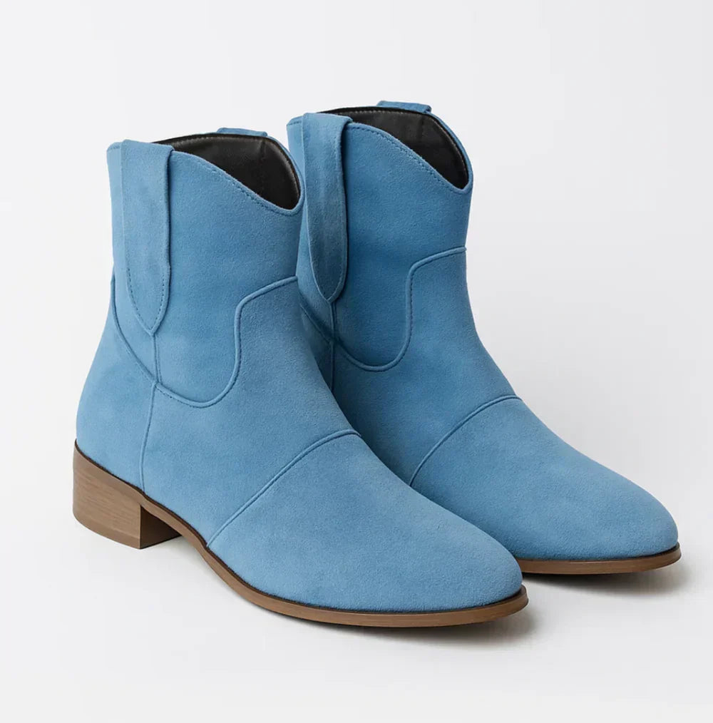 SUEDELLE™ | WESTERN SUEDE BOOTS