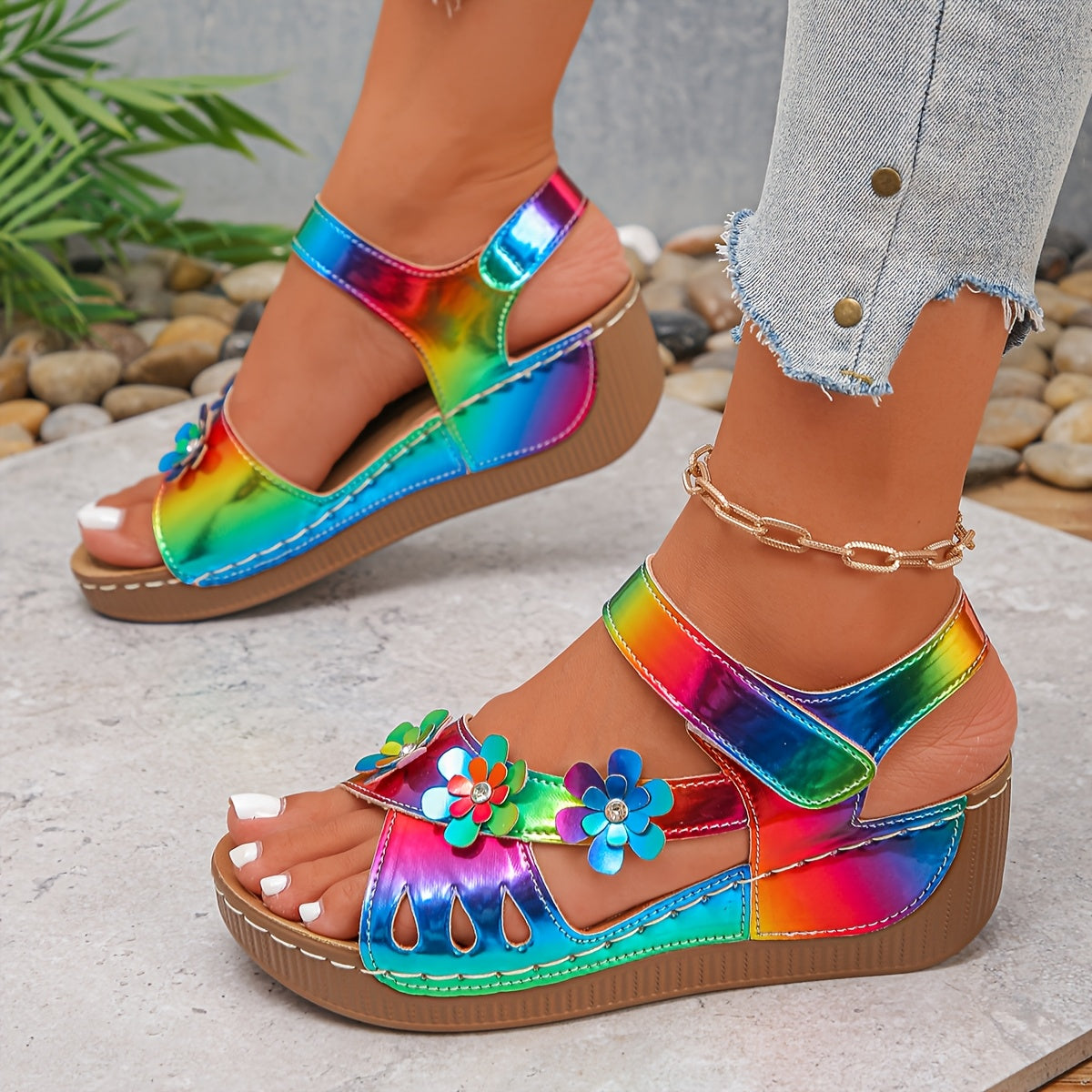 Madison | Platform Wedge Sandals