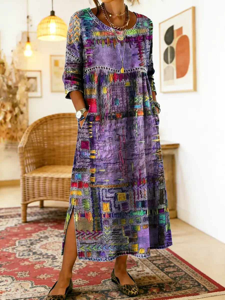 Abby | Elegant Casual Ethnic Dress
