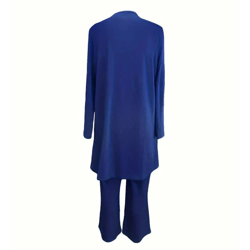 Elegant 3-Piece Loose Fit Lounge Set