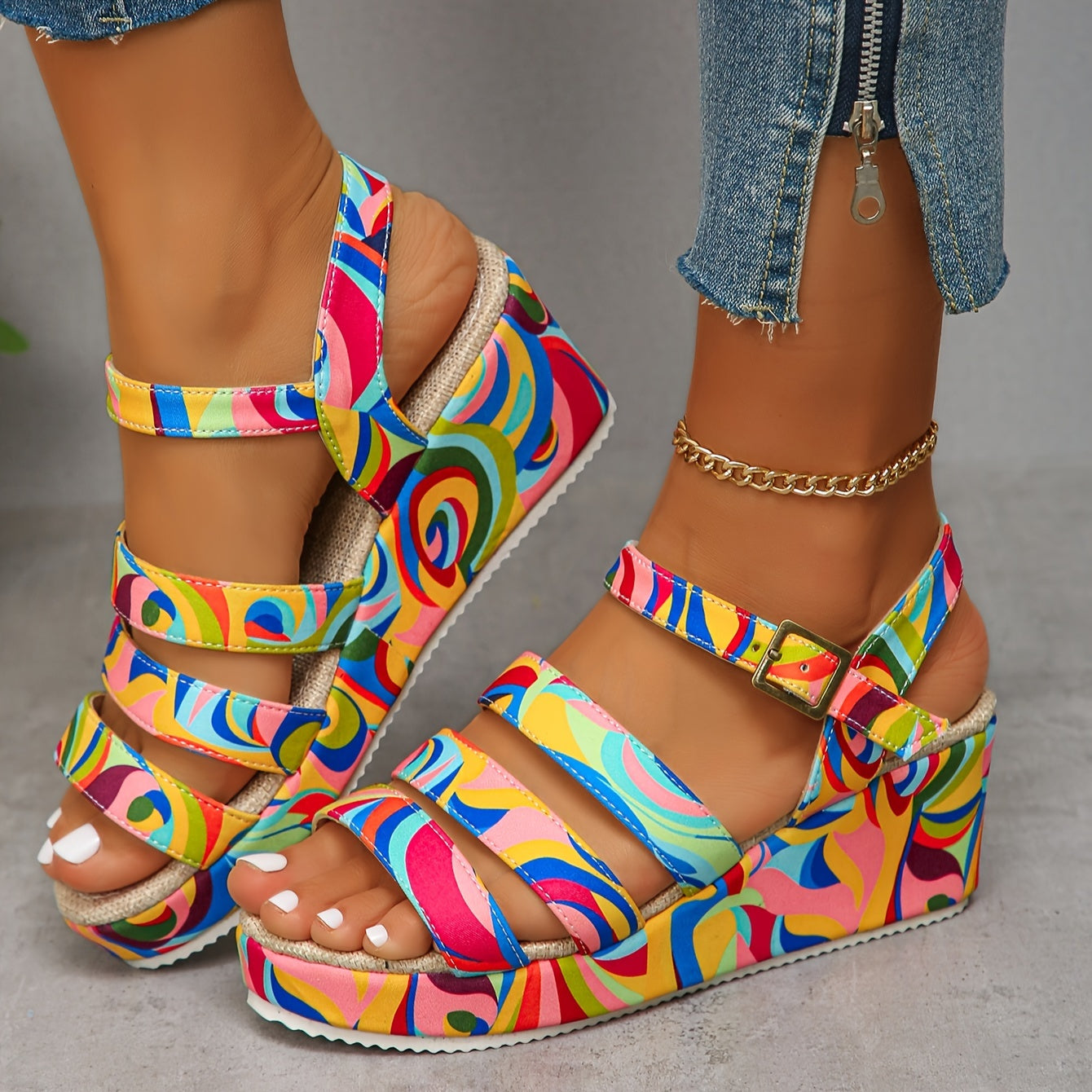 Isla | Casual Ankle Strap Sandals