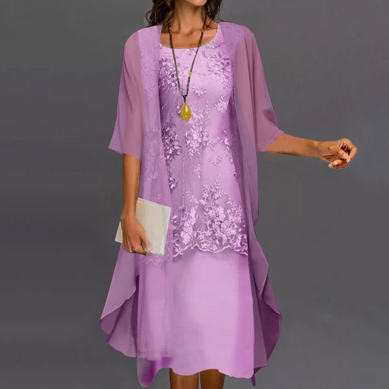 Melanie | Elegant Timeless Two-Piece Dress