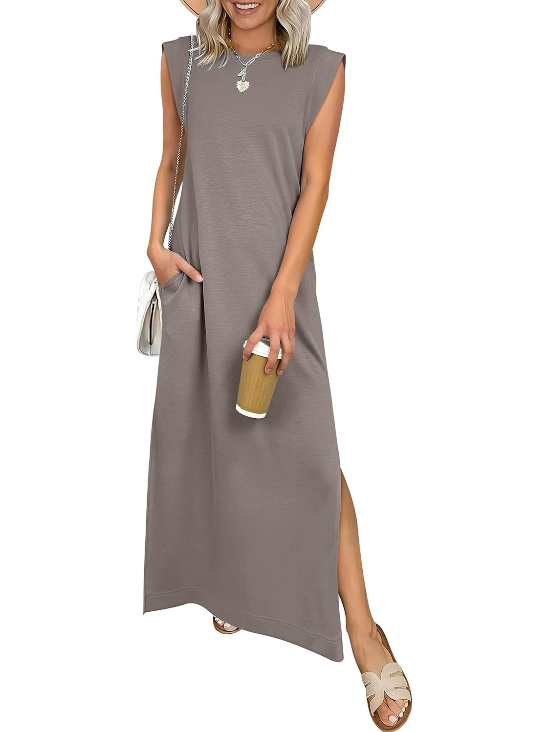 Women's Summer Sleeveless Maxi Dress