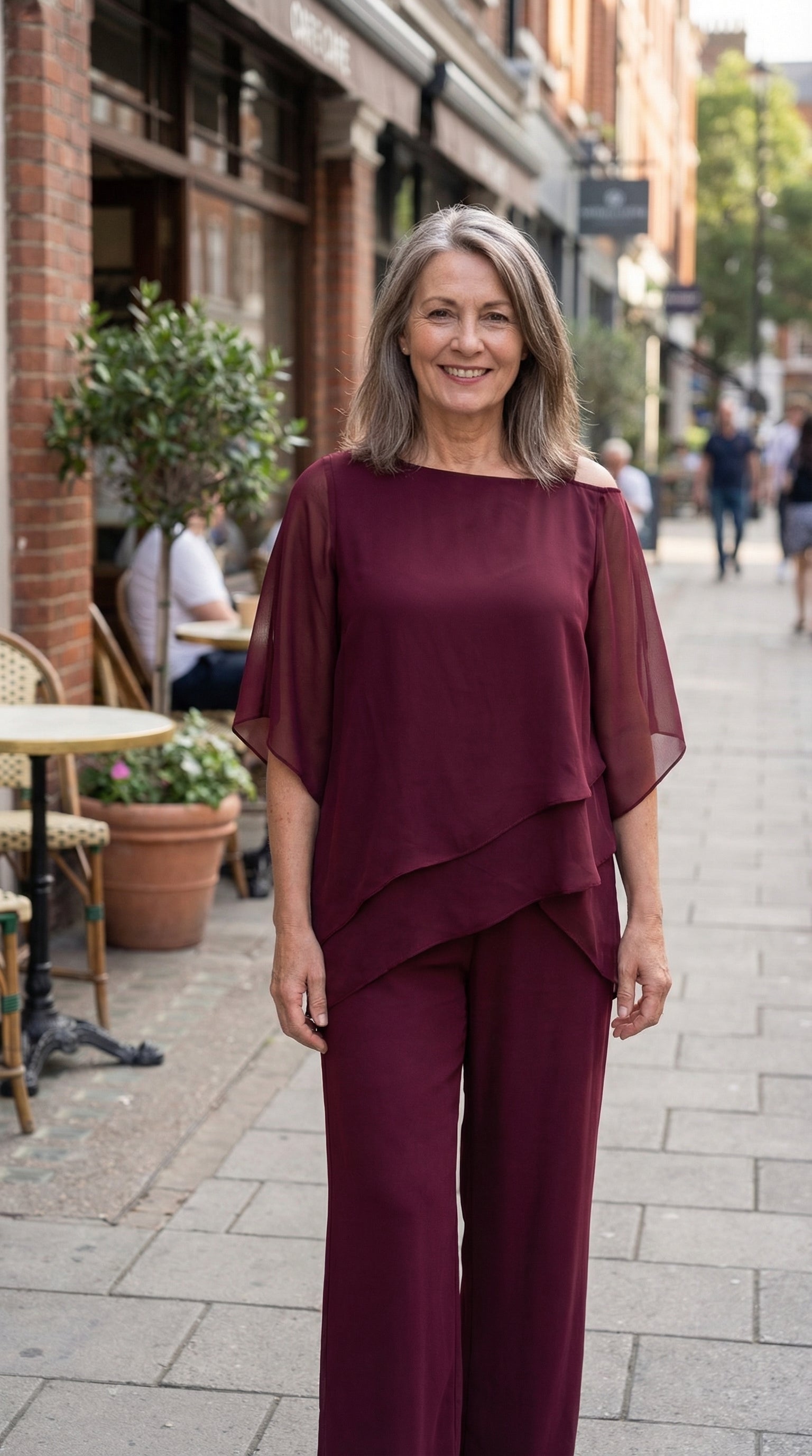 Valerie - Soft Drape Two-Piece Set – Effortless Polish, All-Day Comfort