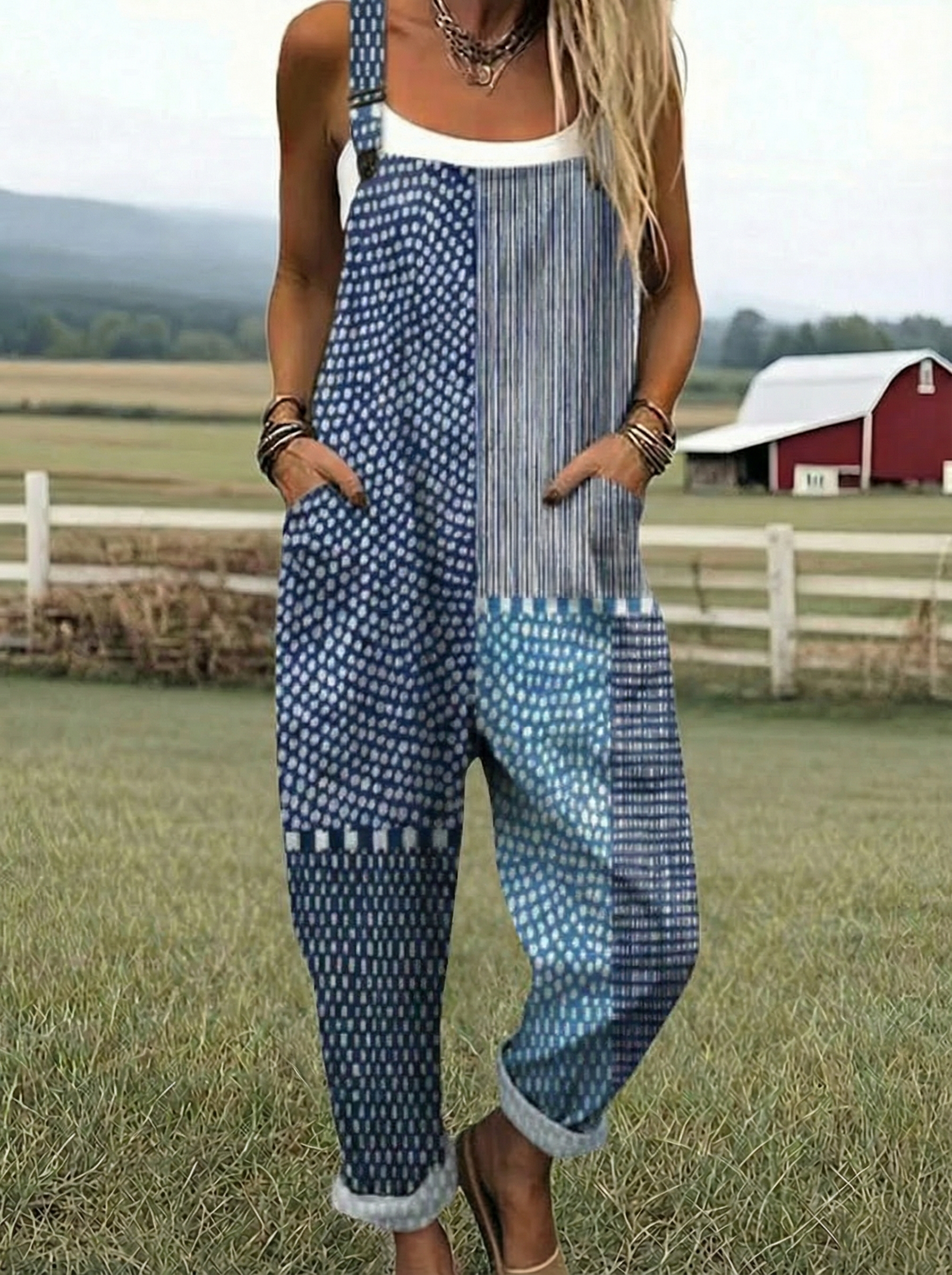 VB | Modern Comfort Garden Jumpsuit