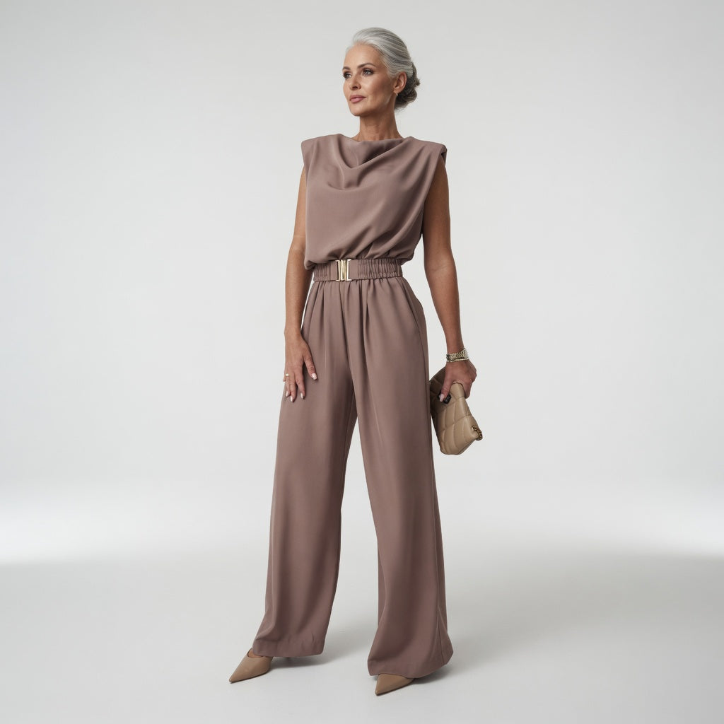 Thessa | Elegant Stretch Jumpsuit