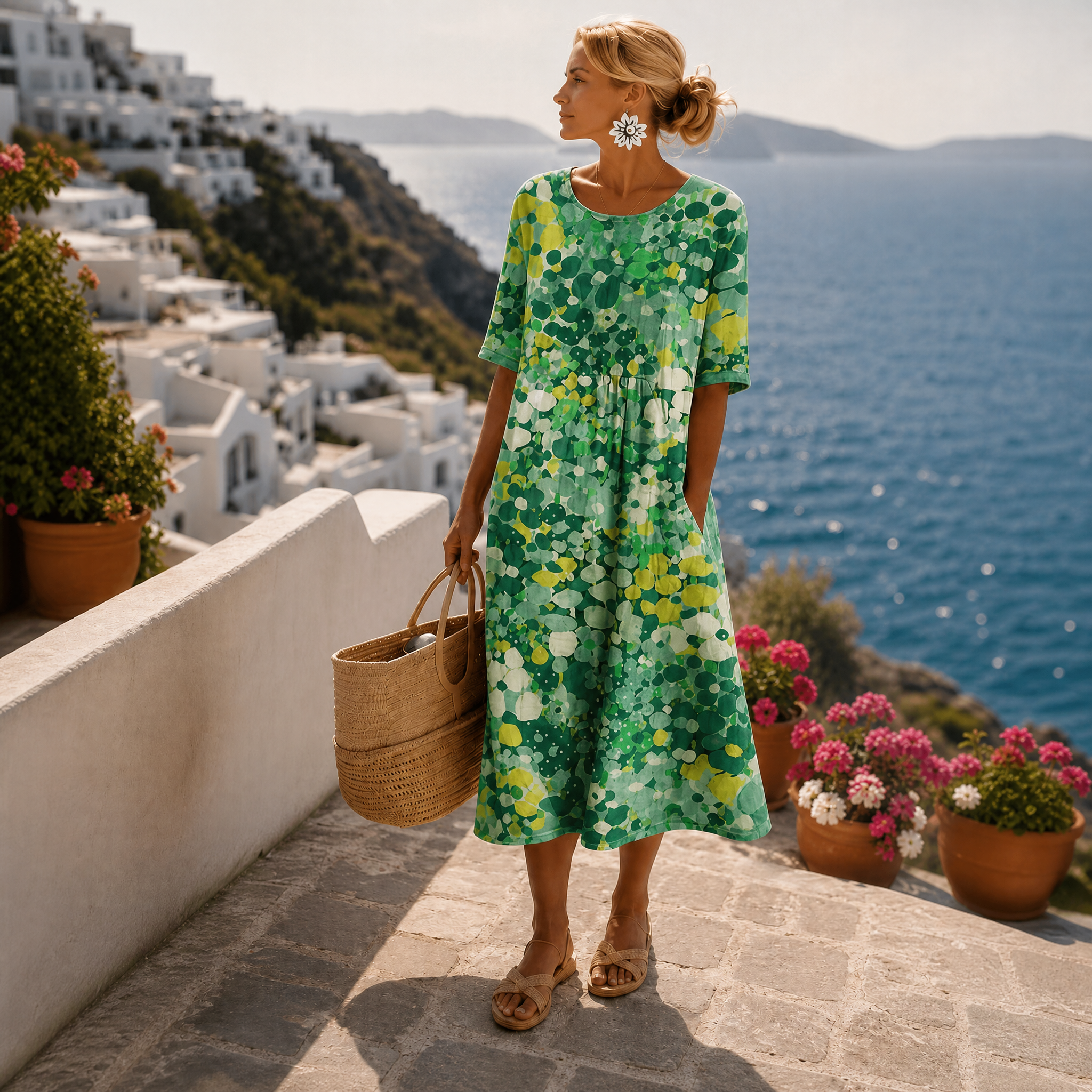 Elena | Lightweight Midi Dress