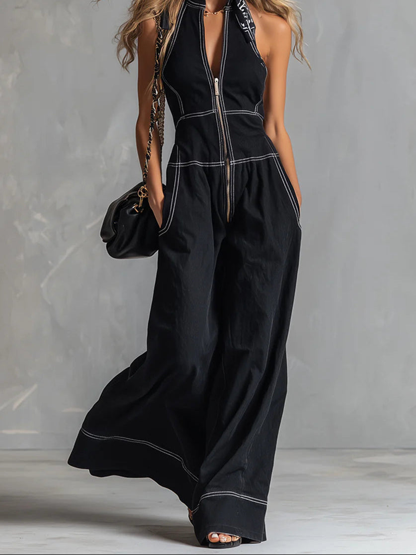 Melissa | Elegant Sleeveless Jumpsuit